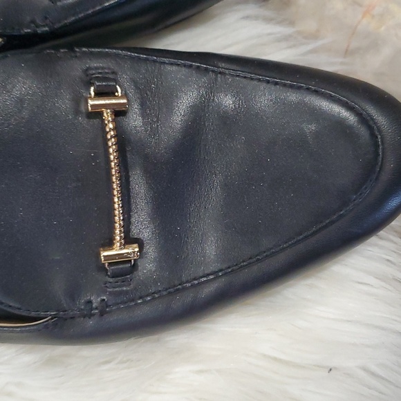 Sam Edelman Lennie black slipon loafers mules size 8.5 - Picture 5 of 12